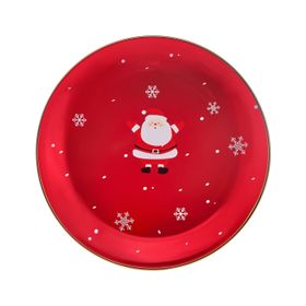 Karaca New Year Yılbaşı 24 Golden Line 27 cm Servis Tabağı