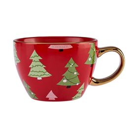 Karaca New Year Yılbaşı 24 Line 325 ml Golden Mug