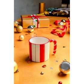 Karaca New Year Yılbaşı Candy Stripe 720 ml Kupa