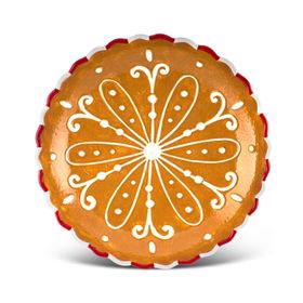 Karaca New Year Yılbaşı Gingerbread 30 cm Servis Tabağı