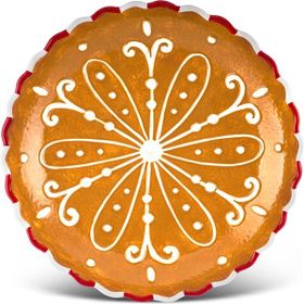 Karaca New Year Yılbaşı Gingerbread 30 cm Servis Tabağı