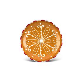 Karaca New Year Yılbaşı Gingerbread 30 cm Servis Tabağı