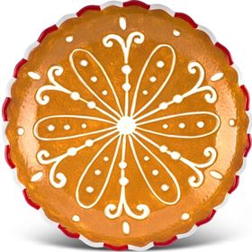 Karaca New Year Yılbaşı Gingerbread 30 cm Servis Tabağı