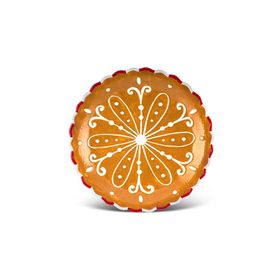 Karaca New Year Yılbaşı Gingerbread 30 cm Servis Tabağı