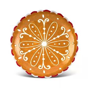Karaca New Year Yılbaşı Gingerbread 30 cm Servis Tabağı