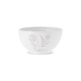 Karaca New Year Yılbaşı Snowy 14 cm Beyaz Kase