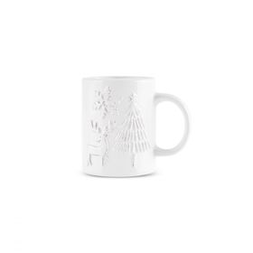 Karaca New Year Yılbaşı Snowy Beyaz 280 ml Kupa