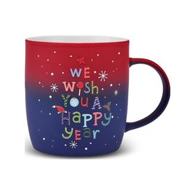 Karaca New Year Yılbaşı Soft Touch 350 ml Kırmızı Kupa