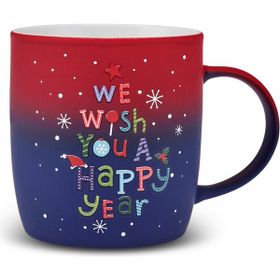 Karaca New Year Yılbaşı Soft Touch 350 ml Kırmızı Kupa