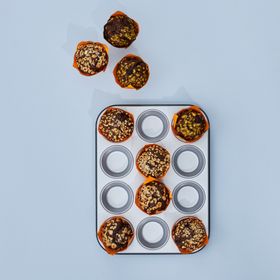 Karaca Nimbus 12'li 35x27 cm Çelik Muffin Kek Kalıbı