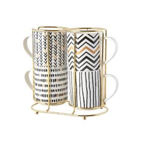 Karaca Nomar 5 Parça Standlı Small Mug Seti