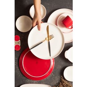 Karaca Nordic Red 27 Parça Kahvaltı Seti