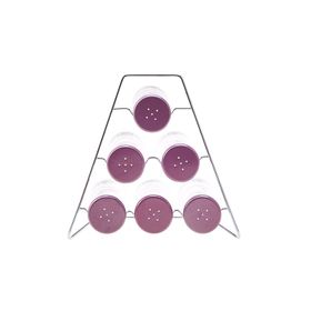 Karaca Ocha Üçgen 7 Parça Mor Baharat Takımı