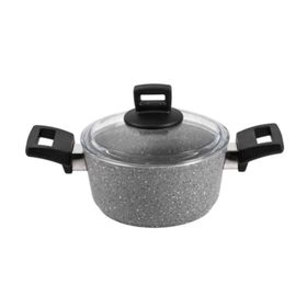 Karaca Optimum Black Bio Granit 7 Parça Tencere Seti