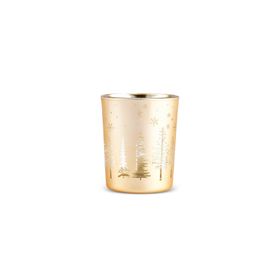 Karaca Oren Gold 5.5x6.5 cm Cam Mumluk