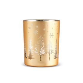 Karaca Oren Gold 6x7 cm Cam Mumluk