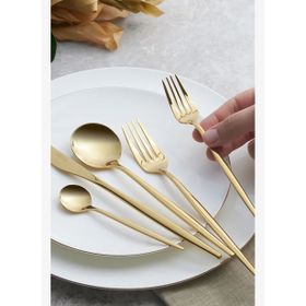 Karaca Orion Gold 6 Kişilik 30 Parça Çatal Kaşık Bıçak Takımı