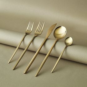 Karaca Orion Gold 6 Kişilik 30 Parça Çatal Kaşık Bıçak Takımı