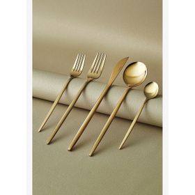 Karaca Orion Gold 6 Kişilik 30 Parça Çatal Kaşık Bıçak Takımı