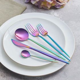 Karaca Orion Rainbow 30 Parça 6 Kişilik Çatal Kaşık Bıçak Seti