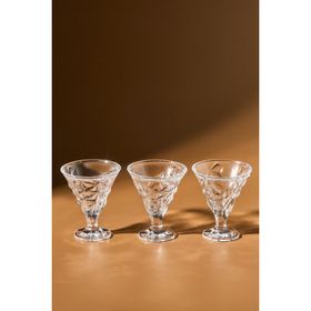 Karaca Pamela 215 ml 3 Parça Cam Dondurmalık