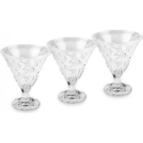 Karaca Pamela 215 ml 3 Parça Cam Dondurmalık