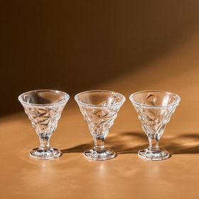 Karaca Pamela 215 ml 3 Parça Cam Dondurmalık