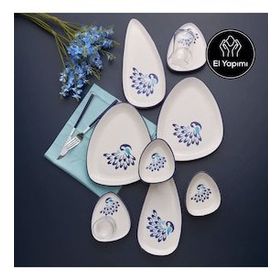 Karaca Peacock 24 Parça 6 Kişilik Kahvaltı Seti