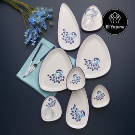 Karaca Peacock 24 Parça 6 Kişilik Kahvaltı Seti
