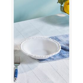 Karaca Perla 22 cm Beyaz Melamin Çukur Tabak