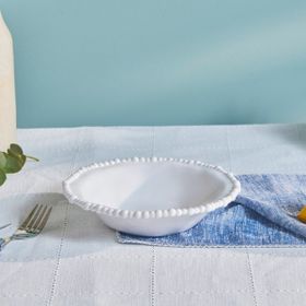 Karaca Perla 22 cm Beyaz Melamin Çukur Tabak