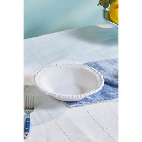 Karaca Perla 22 cm Beyaz Melamin Çukur Tabak