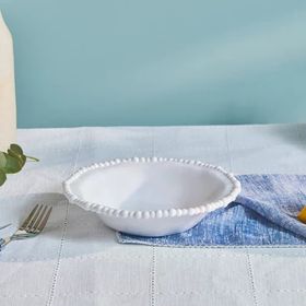 Karaca Perla 22 cm Beyaz Melamin Çukur Tabak