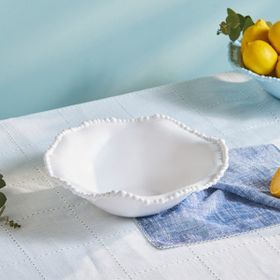 Karaca Perla 27 cm Beyaz Melamin Salata Kasesi