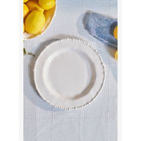 Karaca Perla 28 cm Beyaz Melamin Servis Tabağı