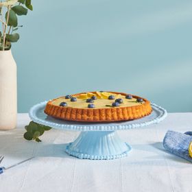 Karaca Perla 36 cm Mavi Melamin Kek Standı