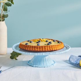 Karaca Perla 36 cm Mavi Melamin Kek Standı