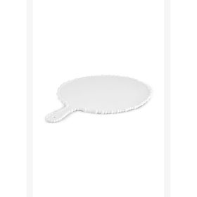 Karaca Perla 42 cm Beyaz Melamin Yuvarlak Peynir Tabağı