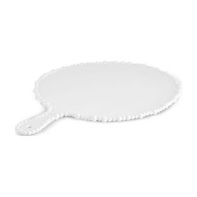 Karaca Perla 42 cm Beyaz Melamin Yuvarlak Peynir Tabağı