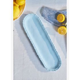 Karaca Perla 44 cm Mavi Melamin Kayık Tabak
