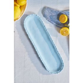 Karaca Perla 44 cm Mavi Melamin Kayık Tabak