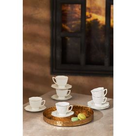 Karaca Peyami 6 Kişilik 80 ml Kahve Fincanı