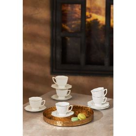 Karaca Peyami 6 Kişilik 80 ml Kahve Fincanı