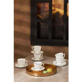 Karaca Peyami 6 Kişilik 80 ml Kahve Fincanı