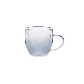 Karaca Pia Çift Cidarlı Siyah 300 ml Kupa