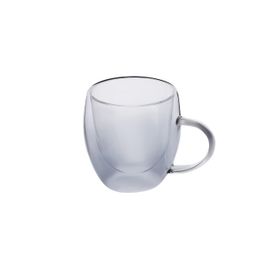 Karaca Pia Çift Cidarlı Siyah 300 ml Kupa