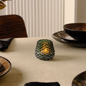 Karaca Pinecone Yeşil 7.5x7.5x6.7 cm Mumluk