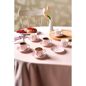 Karaca Pinky 6 Kişilik 80 ml Kahve Fincan Takımı