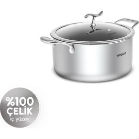 Karaca Plasma Steel 316+3PLY 20 cm Tencere