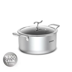 Karaca Plasma Steel 316+3PLY 20 cm Tencere